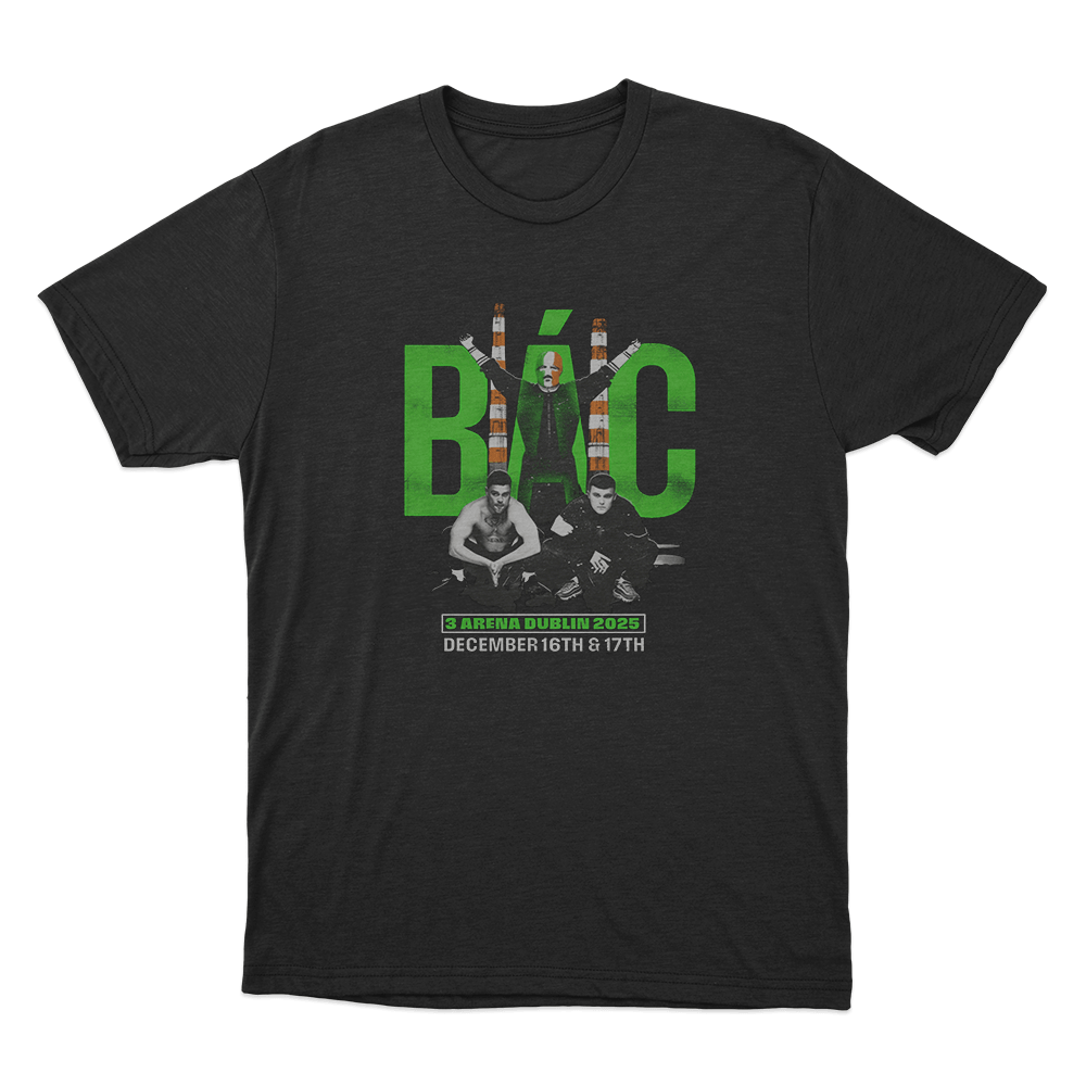 BÁC Dublin T Shirt Black BAC Dublin T Shirt Black