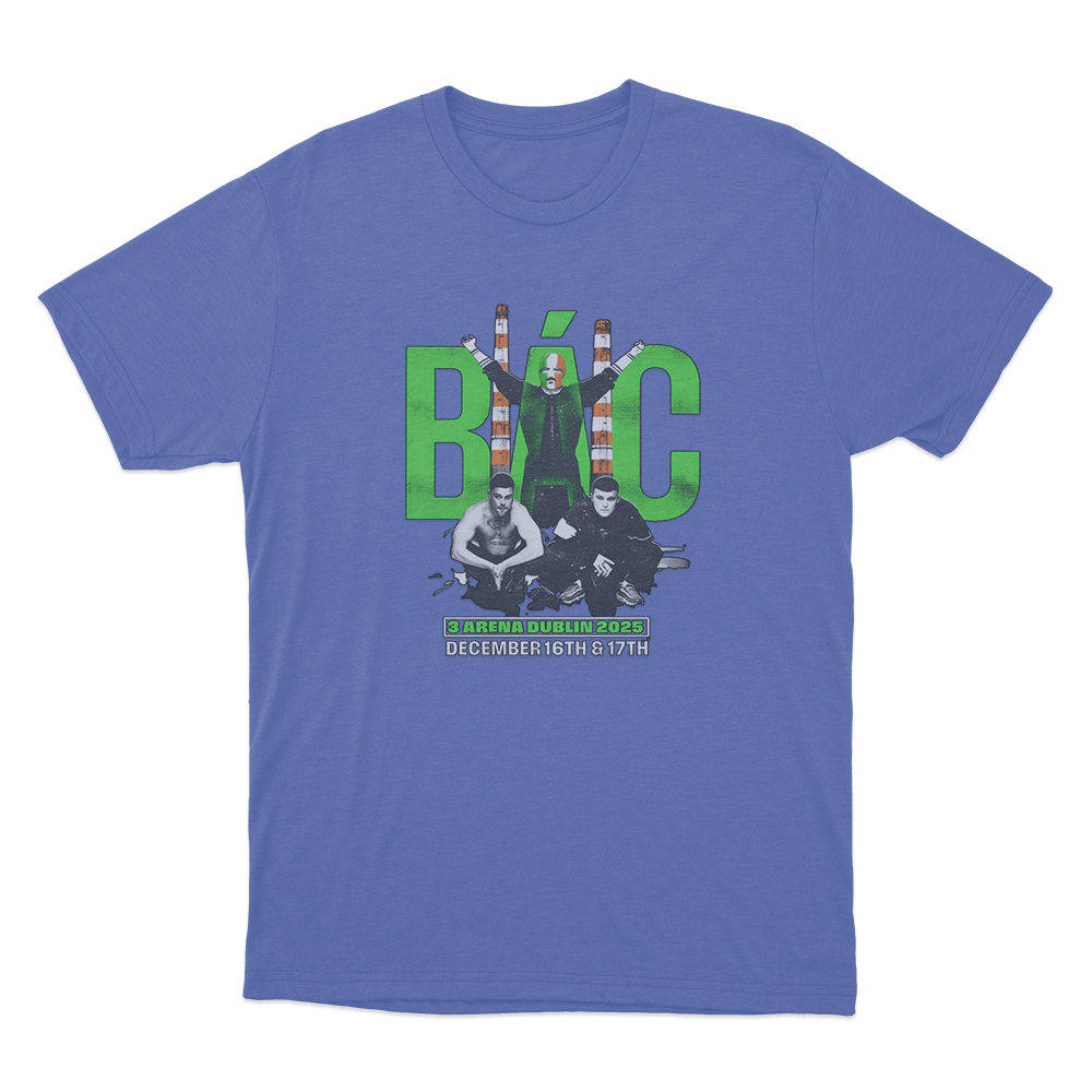 BÁC Dublin T Shirt Blue BAC Dublin T Shirt Blue