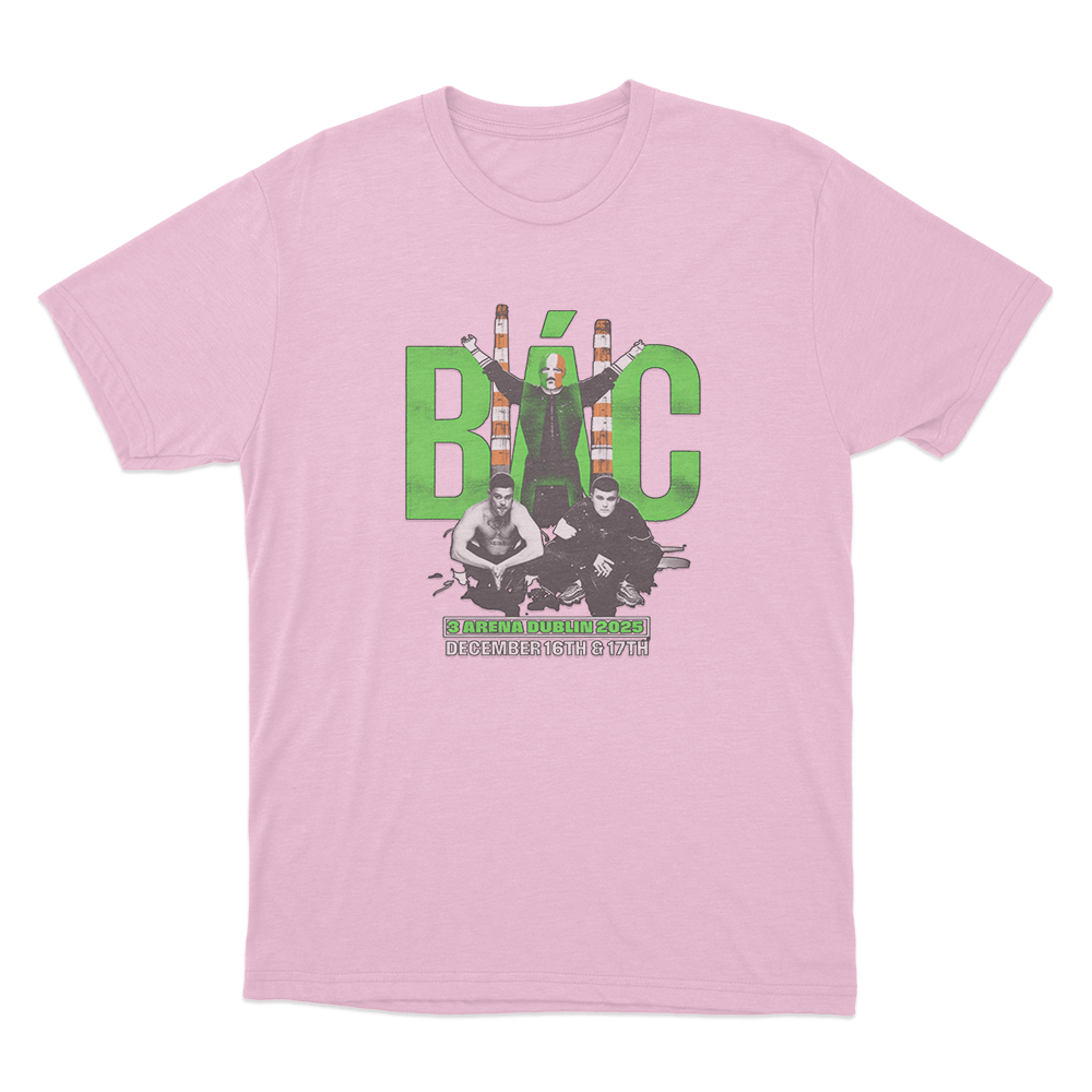 BÁC Dublin T Shirt Pink BAC Dublin T Shirt Pink