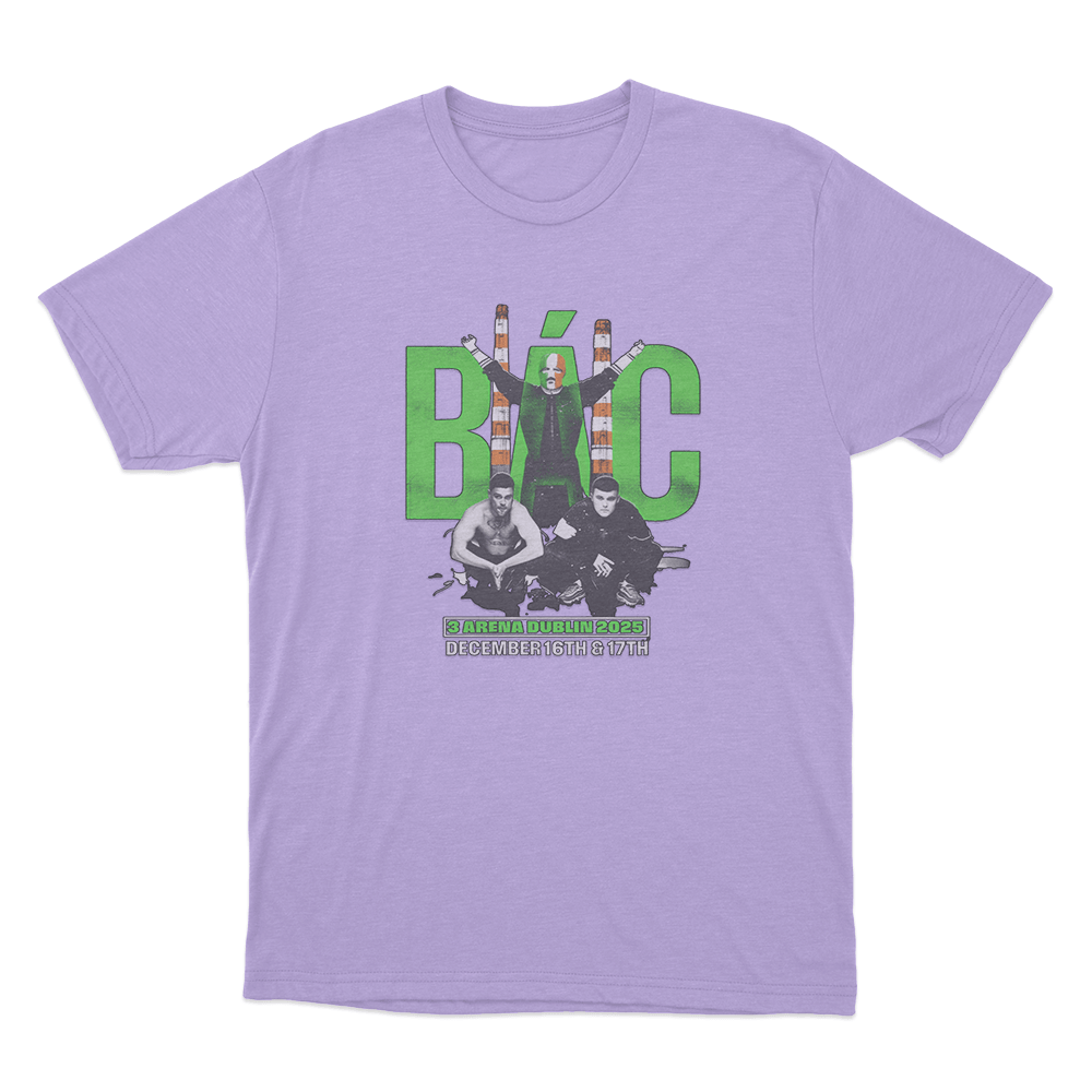 BÁC Dublin T Shirt Purple BAC Dublin T Shirt Purple
