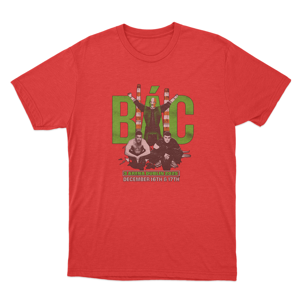 BÁC Dublin T Shirt Red BAC Dublin T Shirt Red