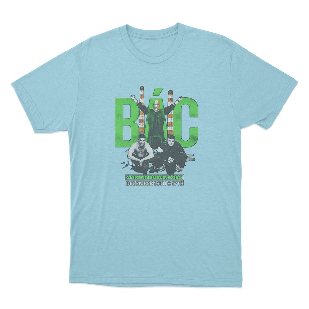 BÁC Dublin T Shirt Sky Blue BAC Dublin T Shirt Sky Blue