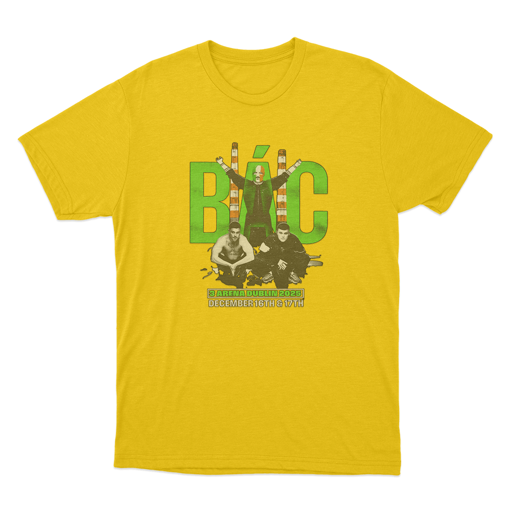 BÁC Dublin T Shirt Yellow BAC Dublin T Shirt Yellow