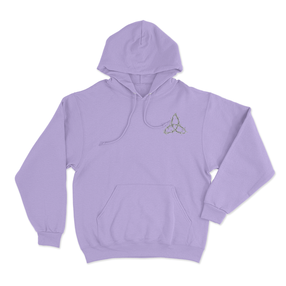 Barbed Wire Triquetra Hoodie Purple Barbed Wire Triquetra Hoodie Purple 2