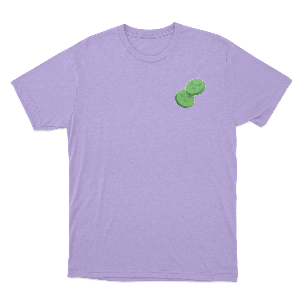 Green Pills T Shirt Purple Green Pills T Shirt Purple