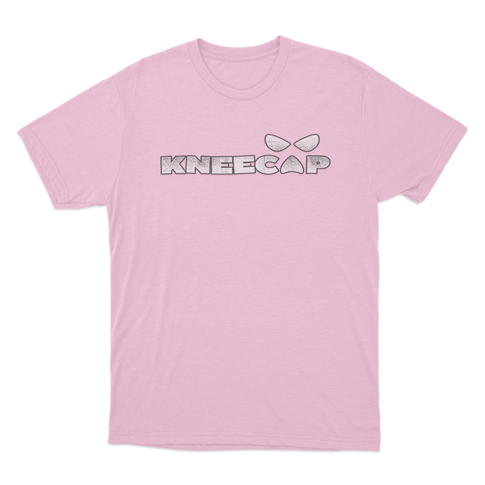 Kneecap Logo T Shirt Pink Kneecap Logo T Shirt Pink