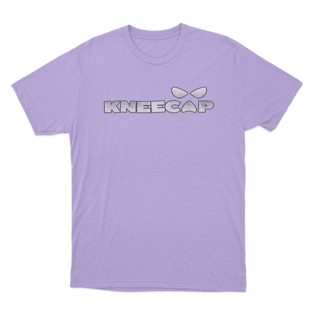 Kneecap Logo T Shirt Purple Kneecap Logo T Shirt Purple