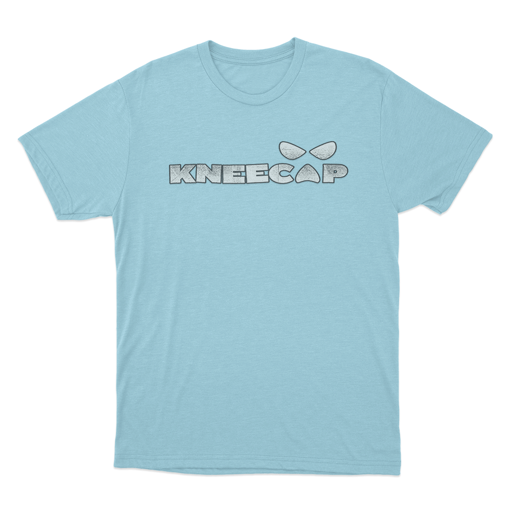 Kneecap Logo T Shirt Sky Blue Kneecap Logo T Shirt Sky Blue