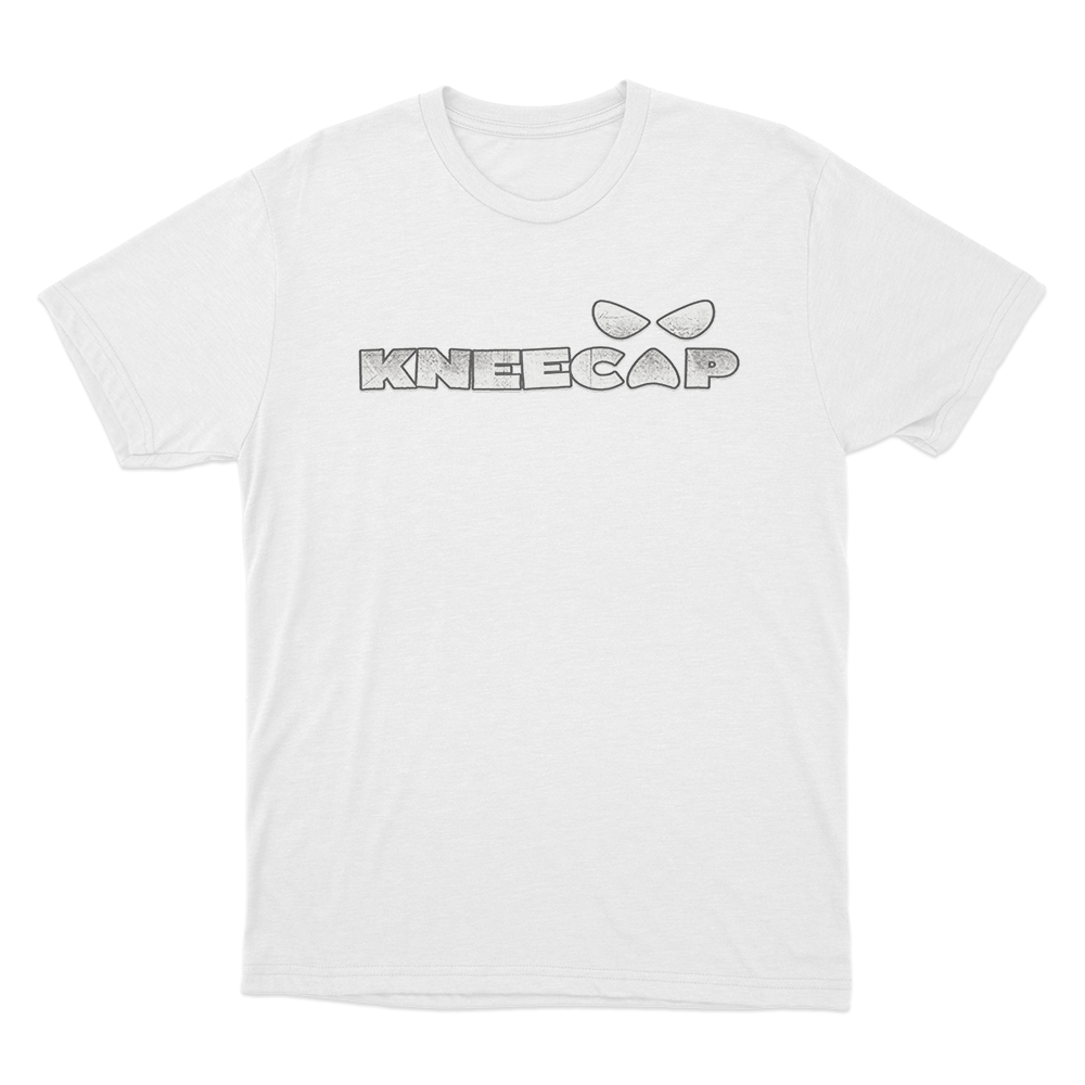 Kneecap Logo T Shirt White Kneecap Logo T Shirt White