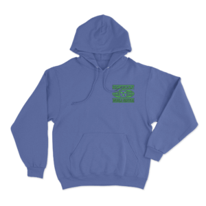 Kneecap World Service Hoodie Blue