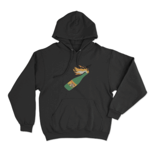 Molotov Cocktail Hoodie Black