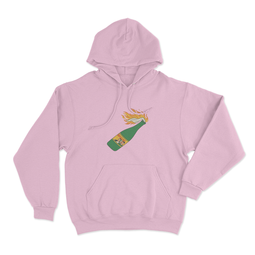 Molotov Cocktail Hoodie Pink Molotov Cocktail Hoodie Pink