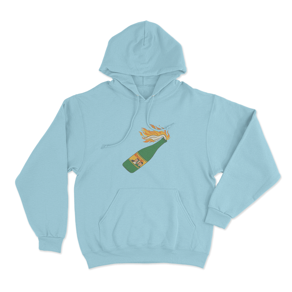 Molotov Cocktail Hoodie Sky Blue Molotov Cocktail Hoodie Sky Blue