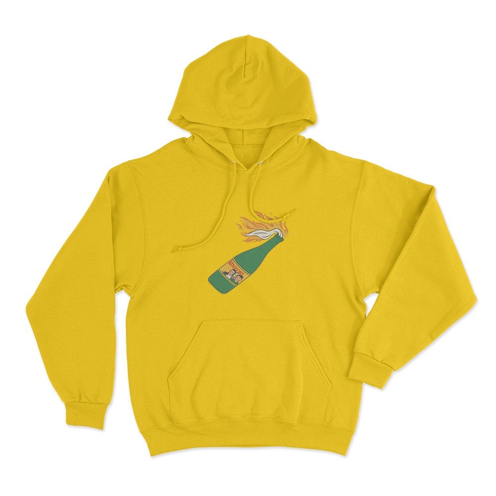 Molotov Cocktail Hoodie Yellow Molotov Cocktail Hoodie Yellow