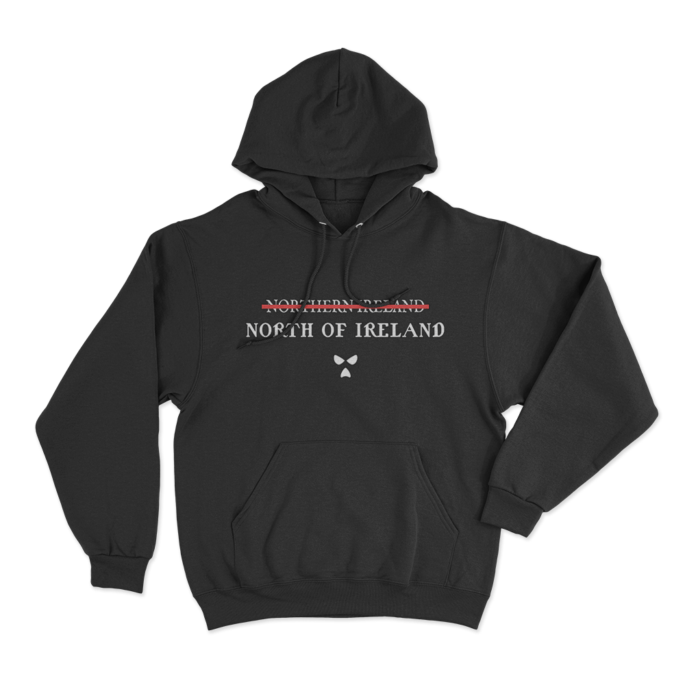North of Ireland Hoodie Black North of Ireland Hoodie Black