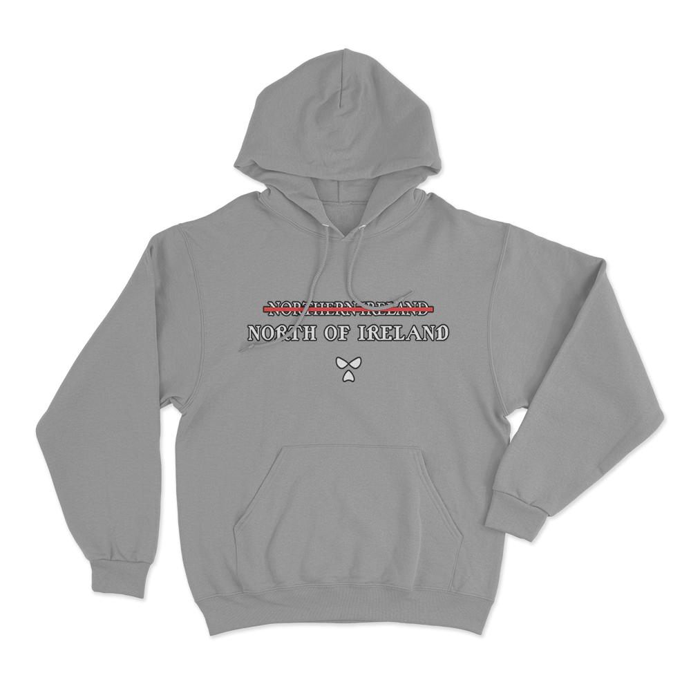 North of Ireland Hoodie Grey North of Ireland Hoodie Grey