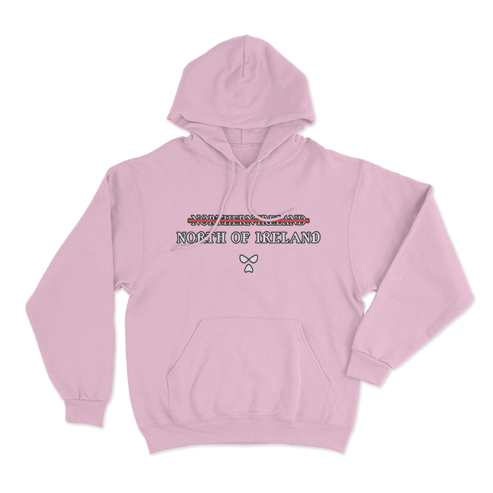 North of Ireland Hoodie Pink North of Ireland Hoodie Pink