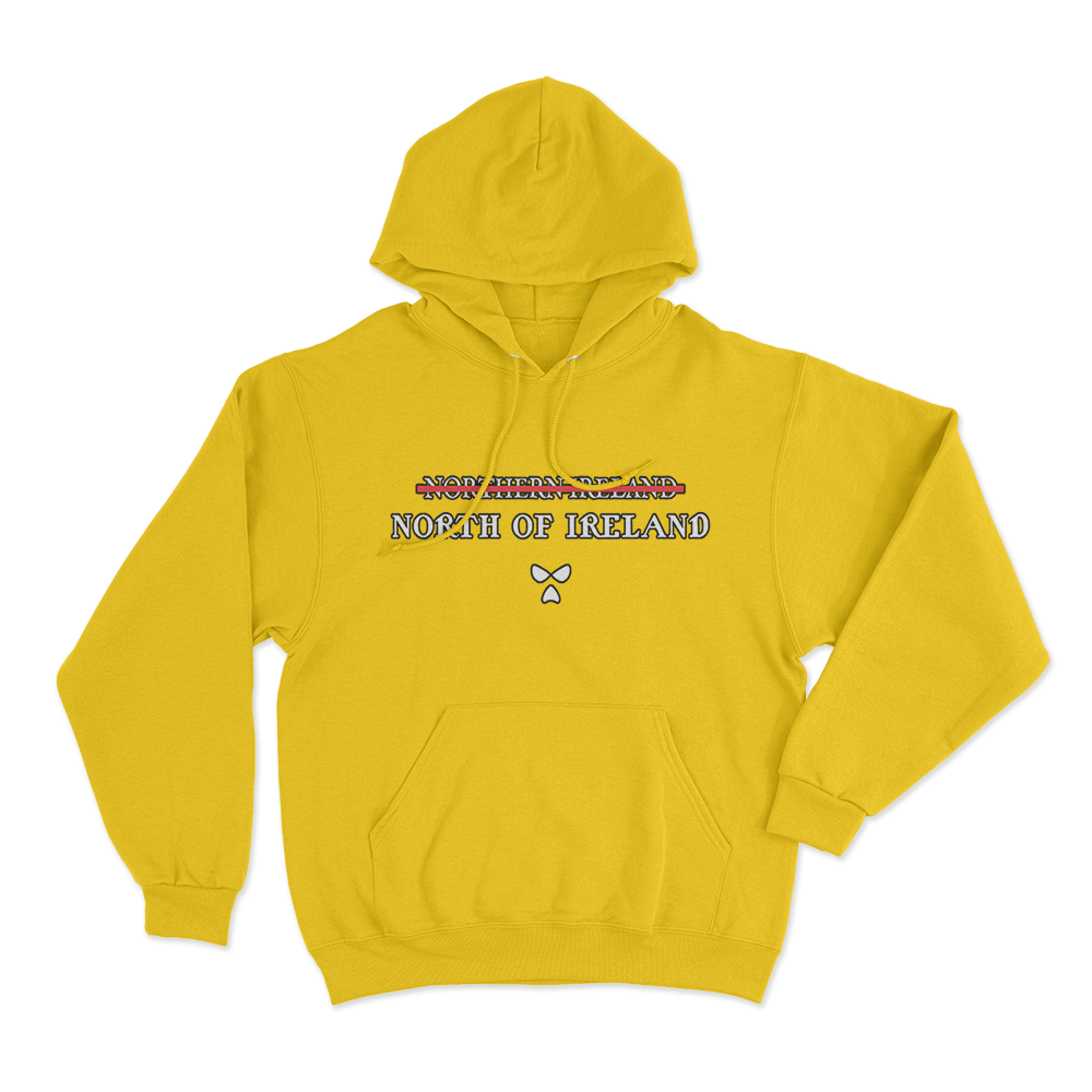 North of Ireland Hoodie Yellow North of Ireland Hoodie Yellow