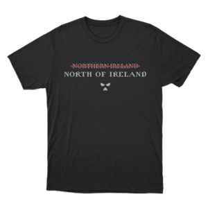 North of Ireland T Shirt Black