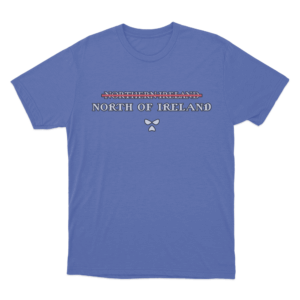 North of Ireland T Shirt Blue